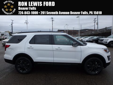 Oxford White Ford Explorer XLT 4WD.  Click to enlarge.