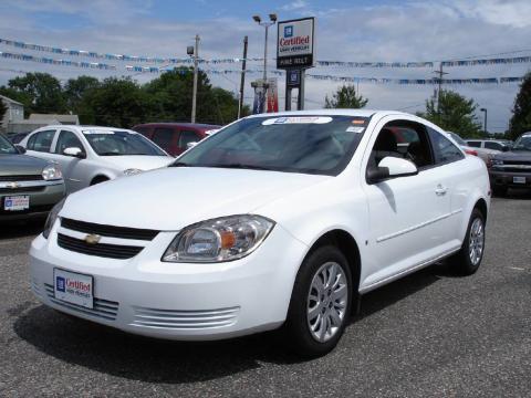 Summit White Chevrolet Cobalt LT Coupe.  Click to enlarge.