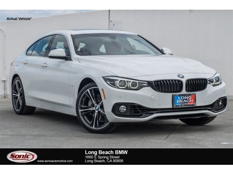 Alpine White BMW 4 Series 440i Gran Coupe.  Click to enlarge.