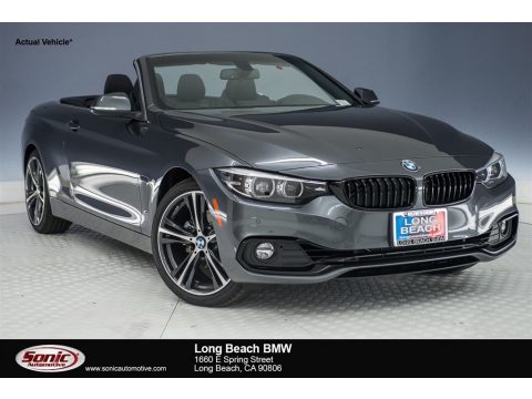 Mineral Grey Metallic BMW 4 Series 430i Convertible.  Click to enlarge.