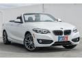 Front 3/4 View of 2018 BMW 2 Series 230i Convertible #12