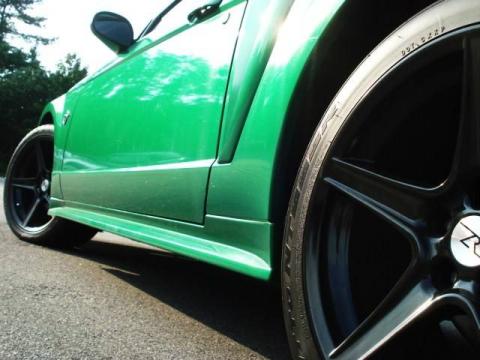 Electric Green Metallic Ford Mustang GT Coupe.  Click to enlarge.