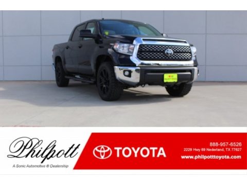 Midnight Black Metallic Toyota Tundra TSS CrewMax.  Click to enlarge.