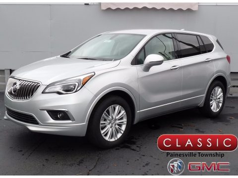 Galaxy Silver Metallic Buick Envision Preferred AWD.  Click to enlarge.