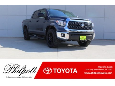 Magnetic Gray Metallic Toyota Tundra SR5 CrewMax 4x4.  Click to enlarge.