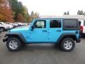  2018 Jeep Wrangler Unlimited Chief Blue #2