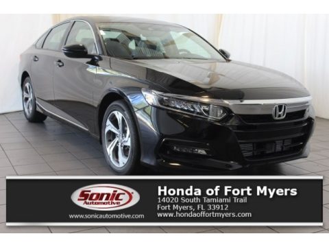 Crystal Black Pearl Honda Accord Sport Sedan.  Click to enlarge.