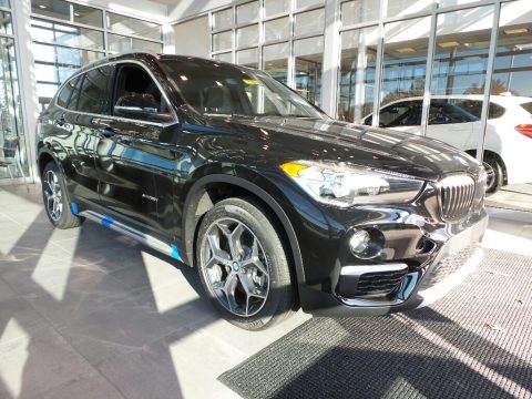 Jet Black BMW X1 xDrive28i.  Click to enlarge.