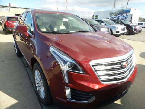 Red Passion Tintcoat Cadillac XT5 AWD.  Click to enlarge.
