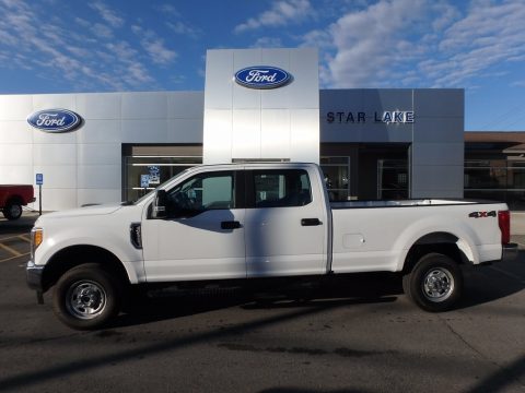 Oxford White Ford F350 Super Duty XL Crew Cab 4x4.  Click to enlarge.