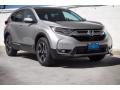 Front 3/4 View of 2018 Honda CR-V Touring #1
