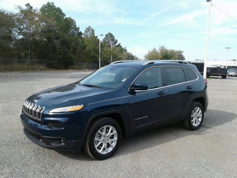 Patriot Blue Pearl Jeep Cherokee Latitude Plus.  Click to enlarge.