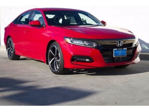 San Marino Red Honda Accord Sport Sedan.  Click to enlarge.