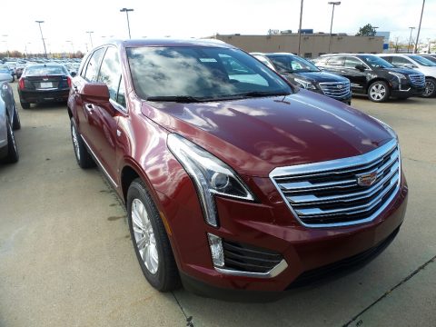 Red Passion Tintcoat Cadillac XT5 AWD.  Click to enlarge.