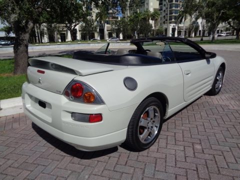 Dover White Pearl Mitsubishi Eclipse Spyder GS.  Click to enlarge.