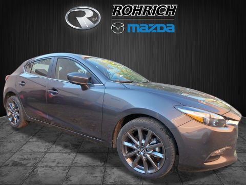 Machine Gray Metallic Mazda MAZDA3 Touring 5 Door.  Click to enlarge.