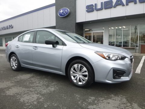 Ice Silver Metallic Subaru Impreza 2.0i 4-Door.  Click to enlarge.