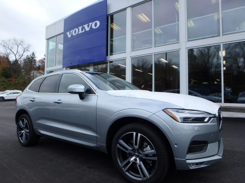 Electric Silver Metallic Volvo XC60 T6 AWD Momentum.  Click to enlarge.