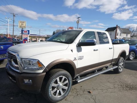 Pearl White Ram 2500 Laramie Longhorn Crew Cab 4x4. Click to enlarge. Pearl White Ram 2500 Laramie Longhorn Crew Cab 4x4. Click to enlarge.