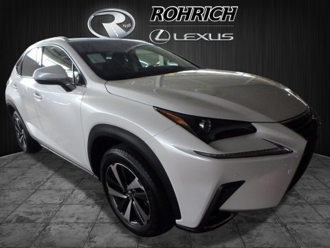 Eminent White Pearl Lexus NX 300 AWD.  Click to enlarge.