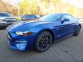 Front 3/4 View of 2018 Ford Mustang GT Fastback #6