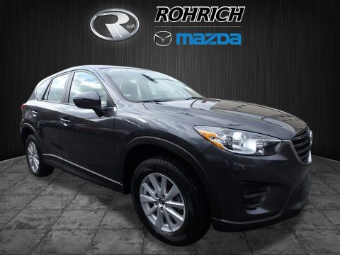 Meteor Gray Mica Mazda CX-5 Sport AWD.  Click to enlarge.