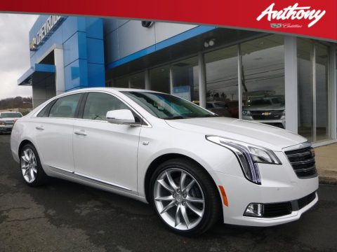Crystal White Tricoat Cadillac XTS Premium Luxury AWD.  Click to enlarge.