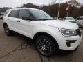 Front 3/4 View of 2018 Ford Explorer Sport 4WD #8