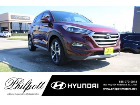 Ruby Wine Hyundai Tucson Sport.  Click to enlarge.