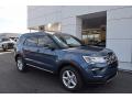 Front 3/4 View of 2018 Ford Explorer XLT #1