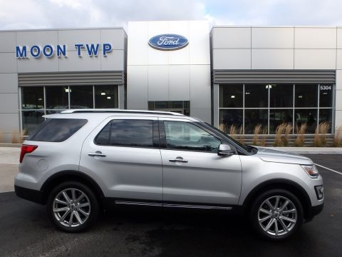 Ingot Silver Ford Explorer Limited 4WD.  Click to enlarge.