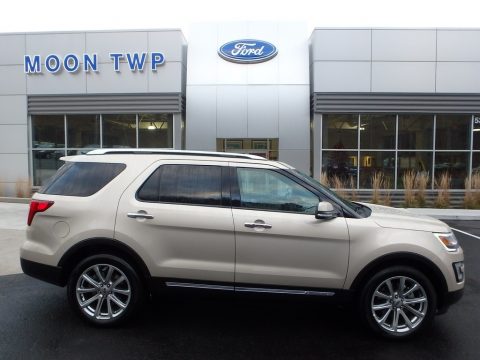 White Gold Ford Explorer Limited 4WD.  Click to enlarge.
