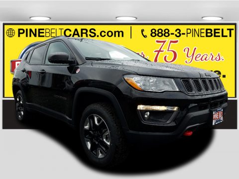 Diamond Black Crystal Pearl Jeep Compass Trailhawk 4x4.  Click to enlarge.