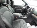 2018 Ford Explorer Ebony Black Interior #4