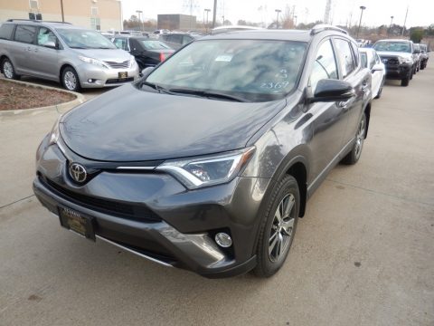 Magnetic Gray Metallic Toyota RAV4 XLE AWD.  Click to enlarge.