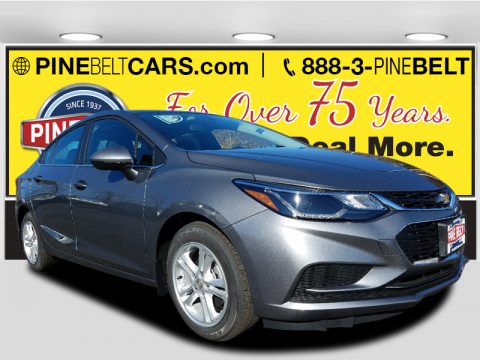 Satin Steel Gray Metallic Chevrolet Cruze LT.  Click to enlarge.