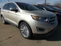 Front 3/4 View of 2018 Ford Edge Titanium AWD #1