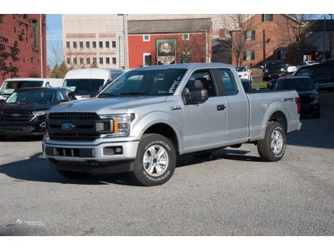 Ingot Silver Ford F150 XL SuperCab 4x4.  Click to enlarge.