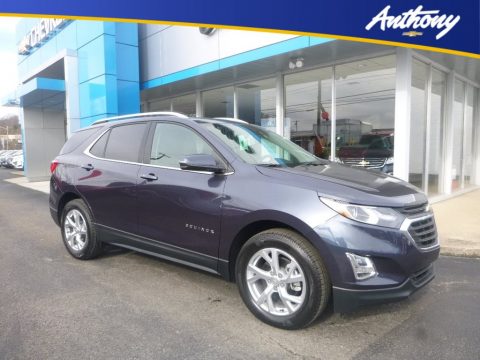 Storm Blue Metallic Chevrolet Equinox LT AWD.  Click to enlarge.
