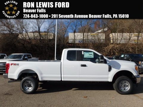 Oxford White Ford F250 Super Duty XL SuperCab 4x4.  Click to enlarge.