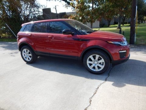 Firenze Red Land Rover Range Rover Evoque SE Premium.  Click to enlarge.