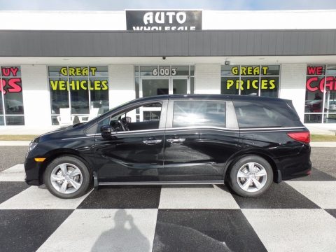 Crystal Black Pearl Honda Odyssey EX-L.  Click to enlarge.