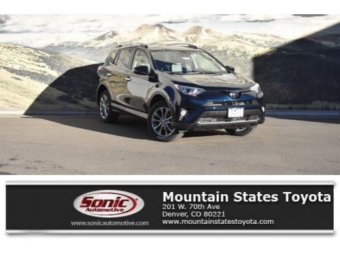 Galactic Aqua Mica Toyota RAV4 Limited AWD.  Click to enlarge.