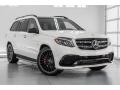 Front 3/4 View of 2018 Mercedes-Benz GLS 63 AMG 4Matic #15