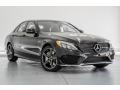 Front 3/4 View of 2018 Mercedes-Benz C 43 AMG 4Matic Sedan #12