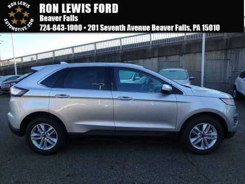 Ingot Silver Ford Edge SEL AWD.  Click to enlarge.