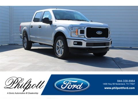 Ingot Silver Ford F150 XL SuperCrew 4x4.  Click to enlarge.