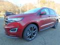 Front 3/4 View of 2018 Ford Edge Sport AWD #6