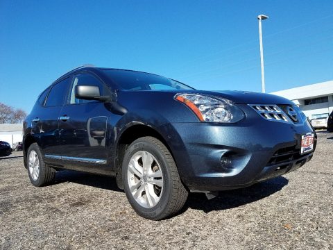 Graphite Blue Nissan Rogue Select S AWD.  Click to enlarge.