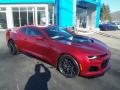 Front 3/4 View of 2018 Chevrolet Camaro ZL1 Coupe #4